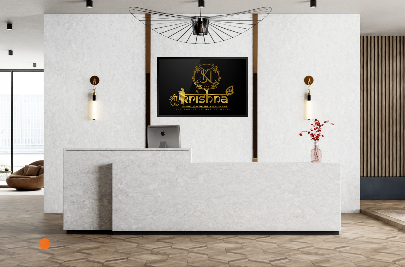 Quartz Reception Elevation